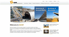 Desktop Screenshot of gash.co.il